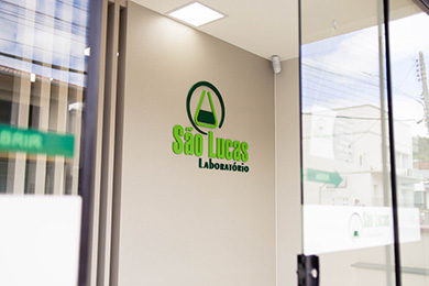 Fachada do Laboratório São Lucas em São João Batista